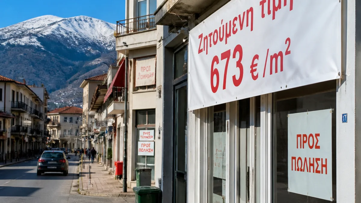 Φλώρινα: μία από τις πιο φθηνές περιοχές για αγορά κατοικίας το β' τρίμηνο του 2026