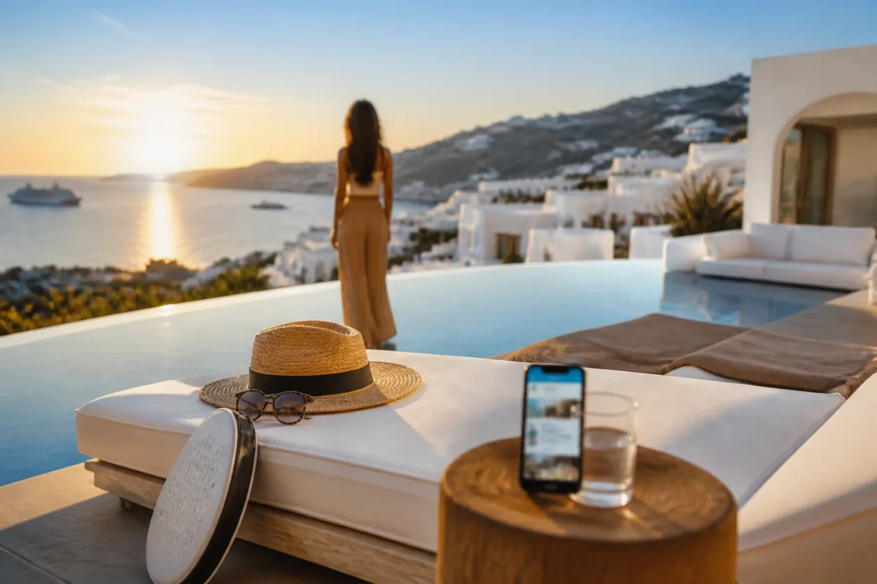 Η Αρίνα Σαμπαλένκα χαλαρώνει στη Μύκονο μετά τον πρόωρο αποκλεισμό στο Wimbledon