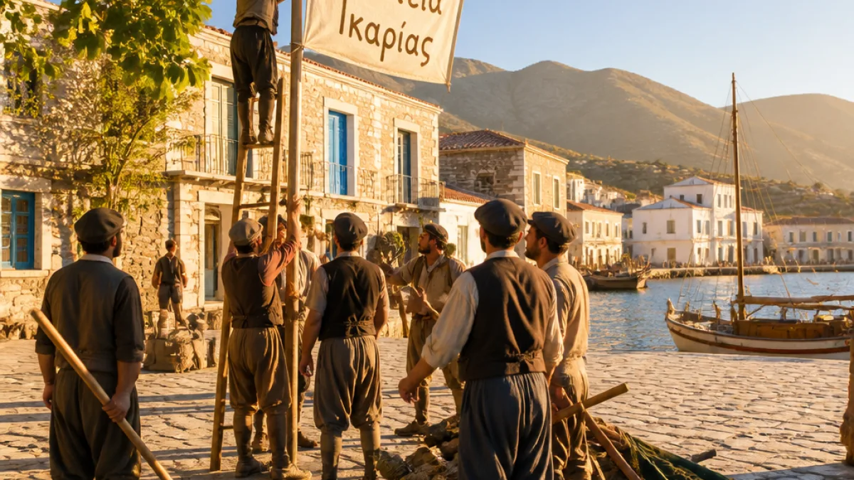 Η εξέγερση της 17ης Ιουλίου 1912 και η ίδρυση της «Ελευθέρας Πολιτείας Ικαρίας»