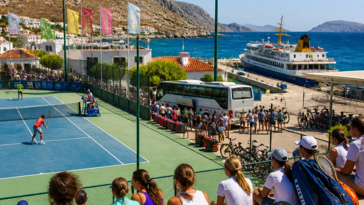 Η Κάλυμνος γίνεται κόμβος τένις το 2026: πρόγραμμα μεγάλων διοργανώσεων στο νησί