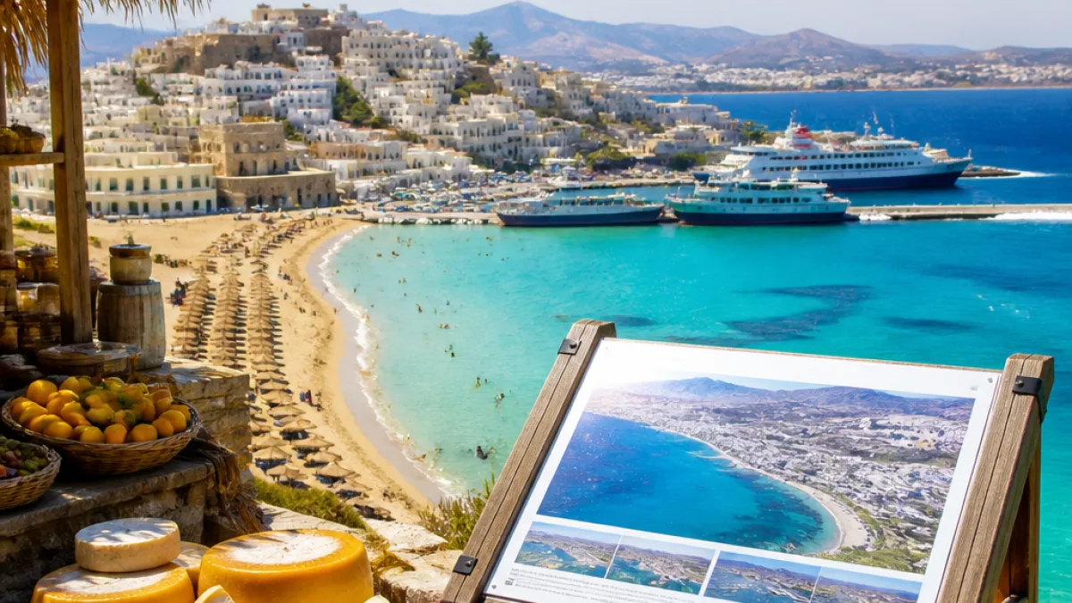 Η Νάξος κορυφαίος ευρωπαϊκός νησιωτικός προορισμός για το 2026 σύμφωνα με το MSN