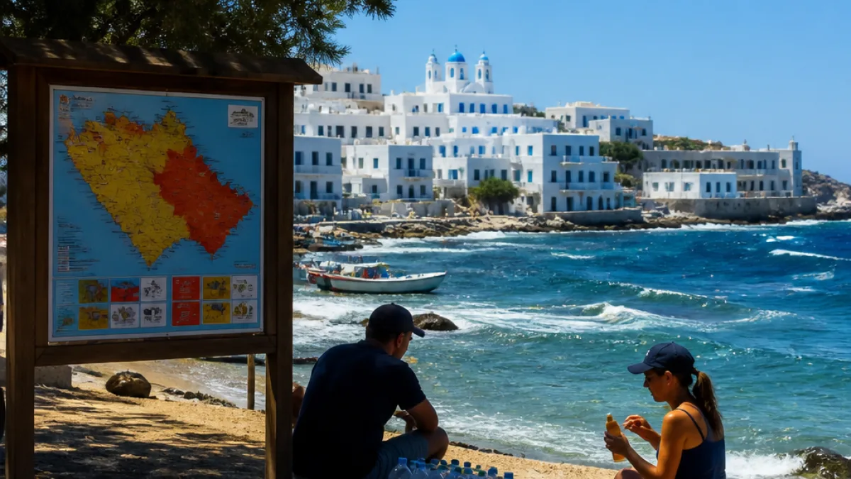 Η πρόγνωση για σήμερα στη Νάξο: ηλιοφάνεια, βόρειοι άνεμοι και θερμοκρασίες έως 31°C