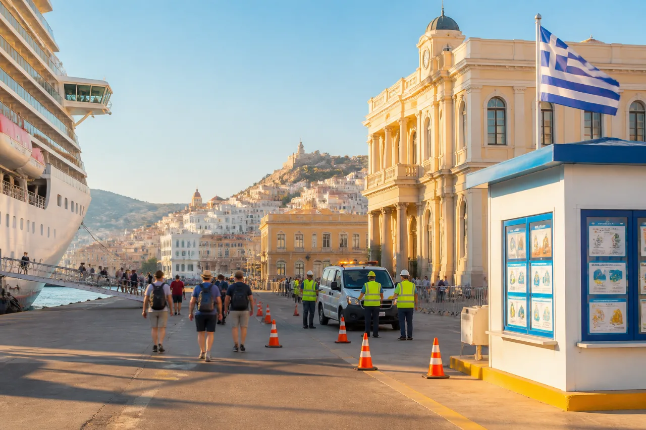 Η Σύρος υπερασπίζεται τη φιλοξενία: ξεκαθαρίζουν ρόλους και μέτρα για τις αφίξεις στο νησί
