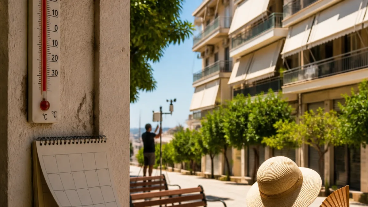 Ίλιον: παροδική έξαρση θερμοκρασίας πριν από δροσερές ανάσες στα τέλη Ιουλίου