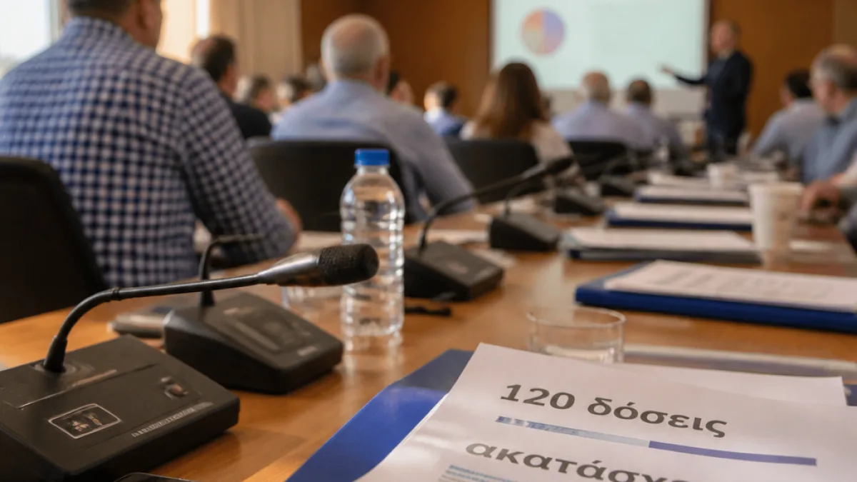Ηράκλειο: μέτρα και αιτήματα για ρευστότητα στις επιχειρήσεις από τη σύσκεψη με Μαρκόπουλο