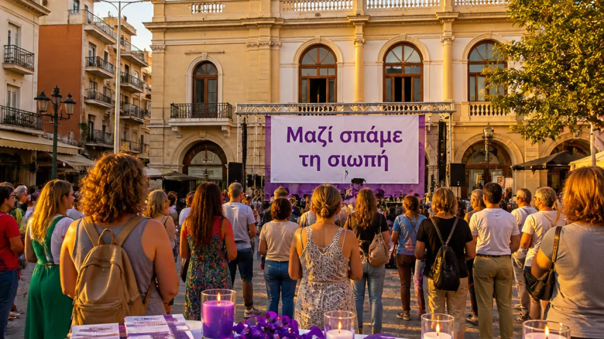 Ηράκλειο: Στο επίκεντρο η μάχη κατά της ενδοοικογενειακής βίας — εκδήλωση «Μαζί σπάμε τη σιωπή»
