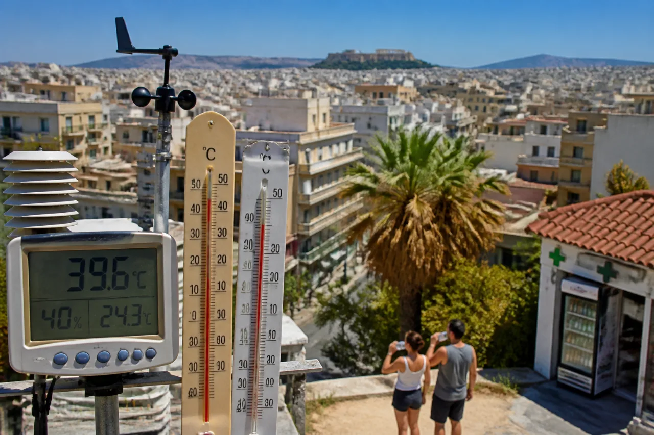 Καύσωνας: η 15η Ιουλίου καθορίζει την έναρξη του πρώτου κύματος με θερμοκρασίες έως και 39–40°C