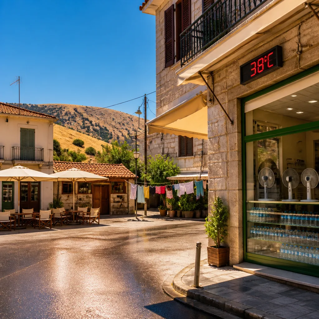 Άνοδος της θερμοκρασίας από Κυριακή: έως 38–39°C στη Θεσσαλία, τοπικά 40°C στην ηπειρωτική χώρα