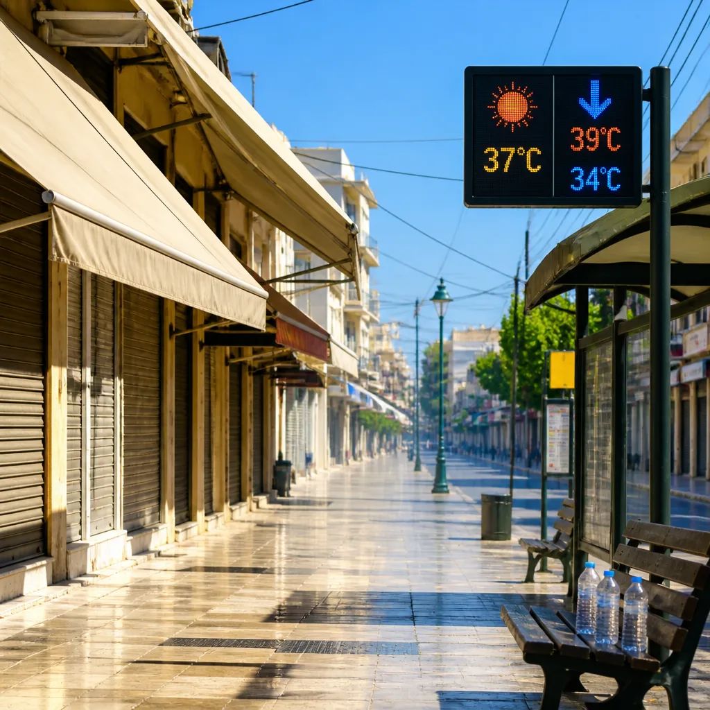 Προσωρινή αποκλιμάκωση της ζέστης προς το τέλος της εβδομάδας, προειδοποιεί η ΕΜΥ