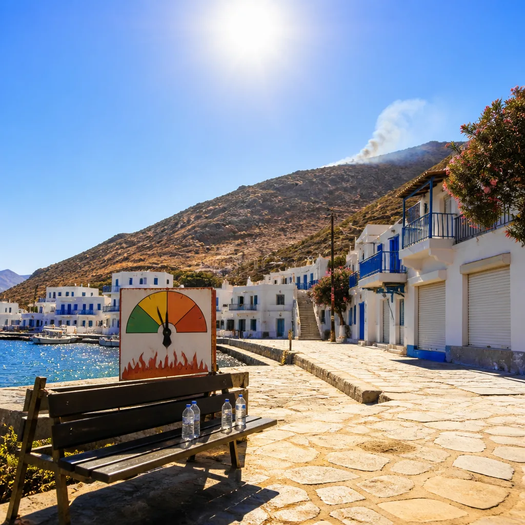 Έρχεται καύσωνας: όπου θα φτάσει στους 40°C και ποιες περιοχές κινδυνεύουν από φωτιές