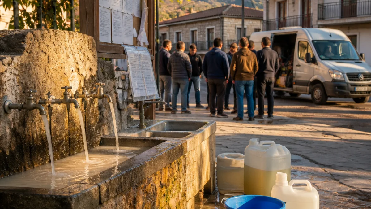 Καταγγελία κατοίκων της Γωνιάς για θολό νερό: «Απαιτούμε καθαρό νερό τώρα»