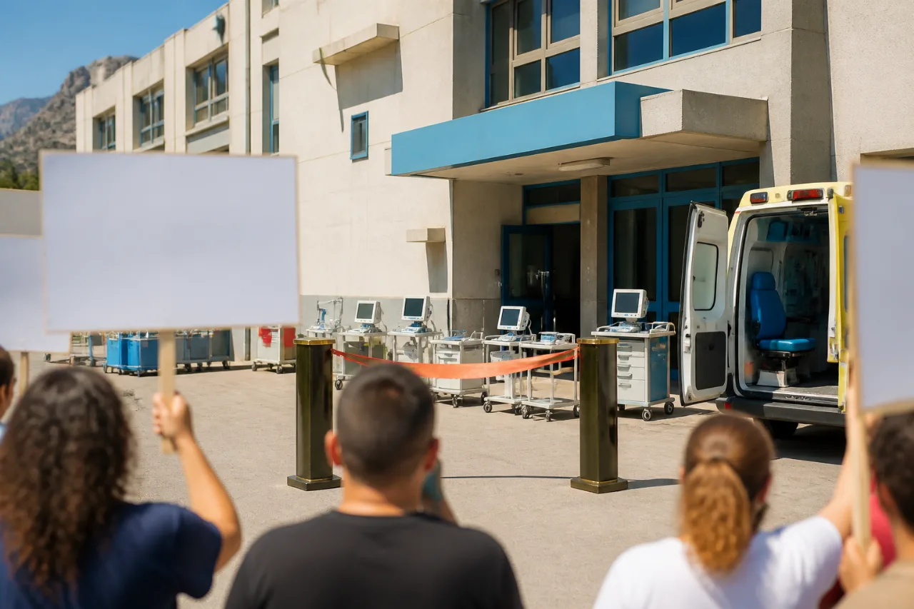 Καταγγελίες για επικοινωνιακή «φιέστα» στα εγκαίνια του Νοσοκομείου Κορίνθου