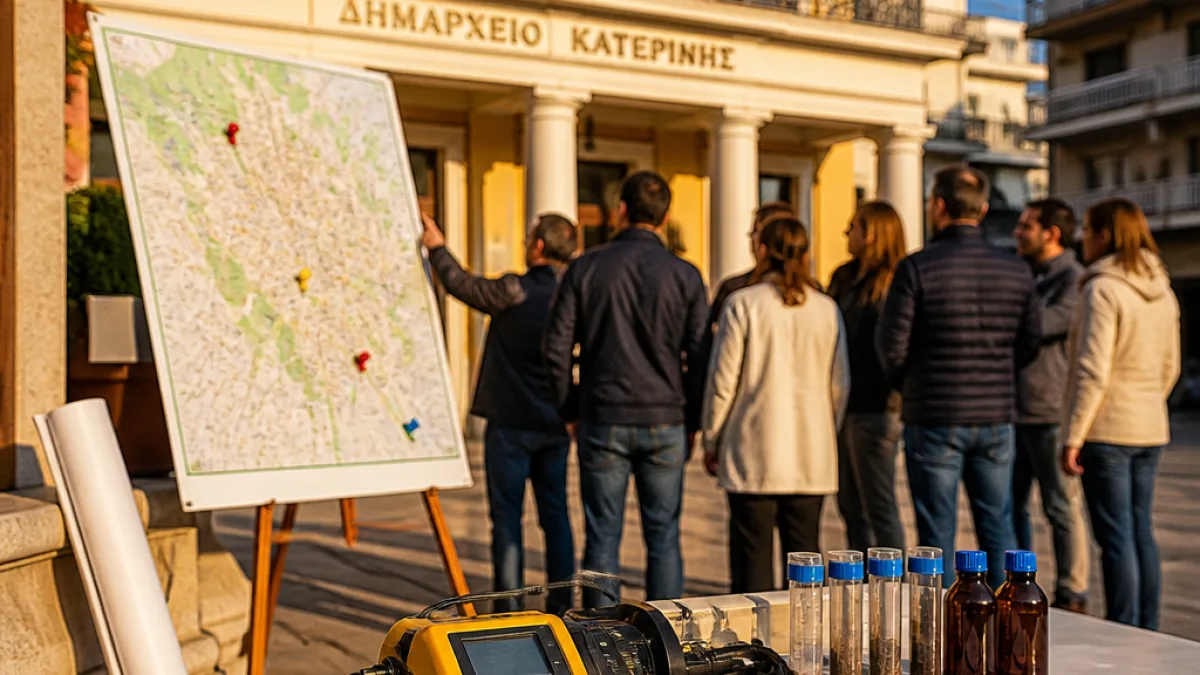 Κατερίνη: Επιστημονική μελέτη καταγράφει χαμηλά επίπεδα δυσοσμίας, αλλά παραμένουν ανησυχίες