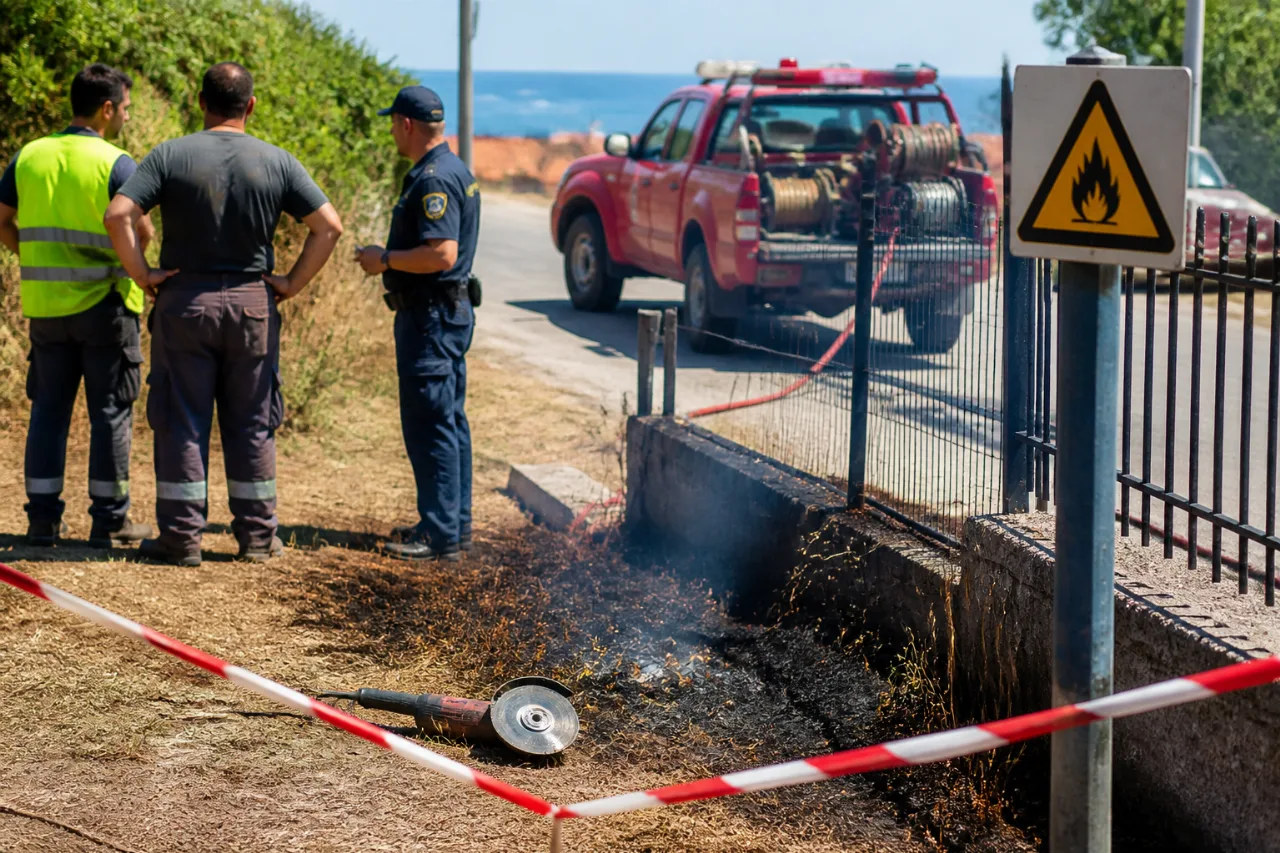 Καβάλα: Συλλήψεις για φωτιά από τροχό στο Παλιό Τσιφλίκι και «τσουχτερό» πρόστιμο
