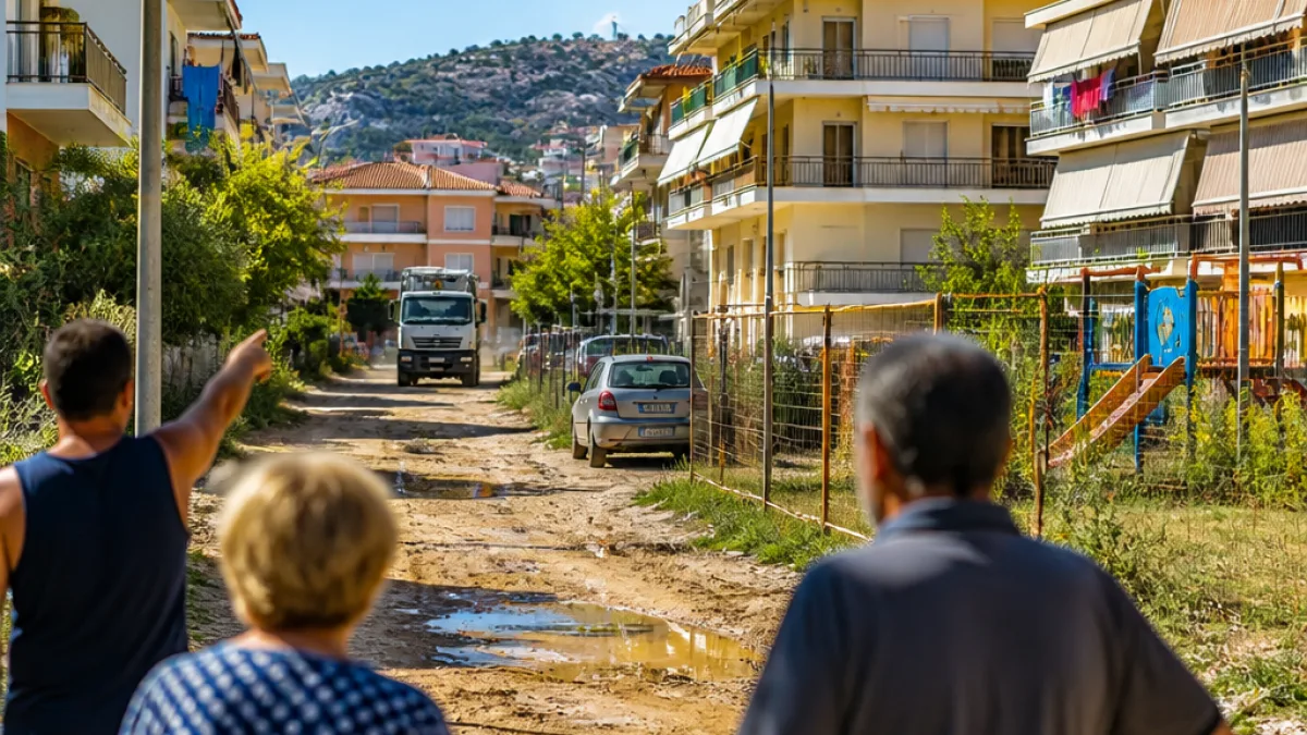 Καβάλας: Εκκληση κατοίκων για άμεση ασφαλτόστρωση του «επικίνδυνου χωματόδρομου» στην Κηπούπολη