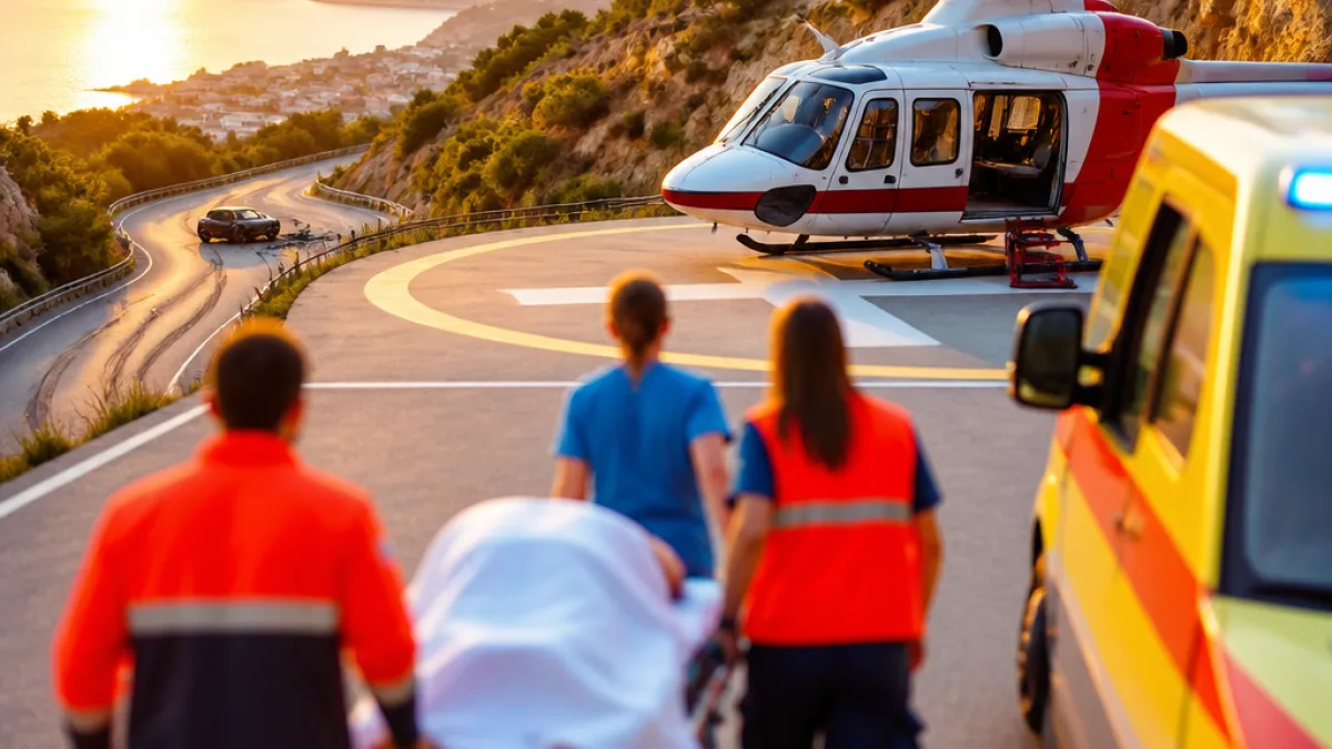 Κέρκυρα: 19χρονος Ιταλός σε κρίσιμη κατάσταση μετά από σοβαρό τροχαίο — αεροδιακομιδή στα Ιωάννινα
