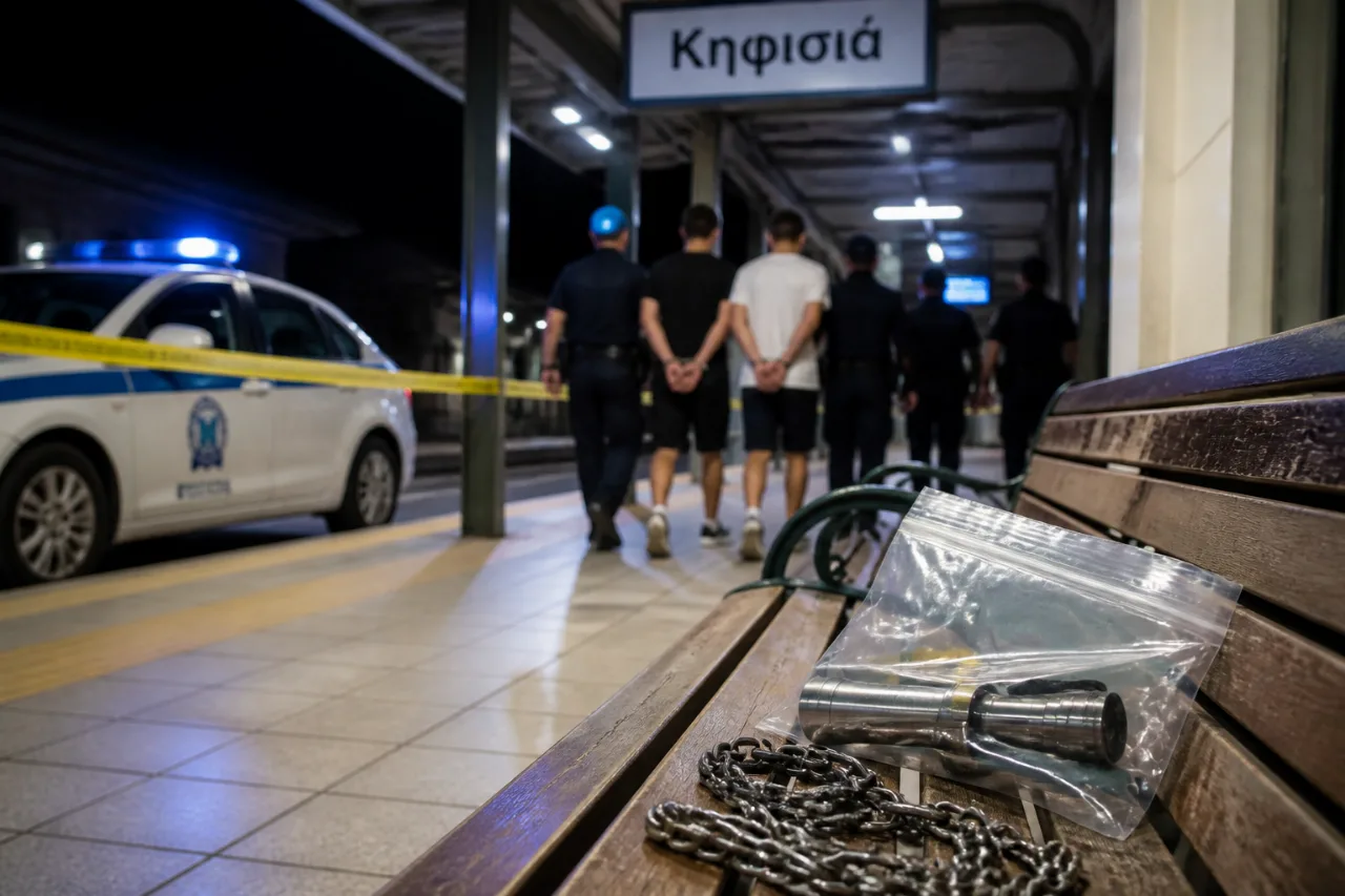 Κηφισιά: Συλλήψεις στον σταθμό ΗΣΑΠ για επιθέσεις και αρπαγές αλυσίδων