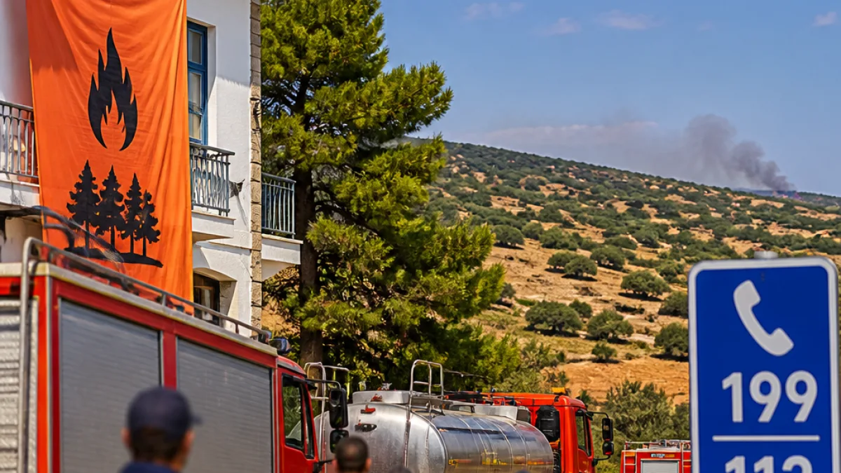 Κιλκίς σε «πορτοκαλί» συναγερμό: πολύ υψηλός ο κίνδυνος πυρκαγιάς σήμερα