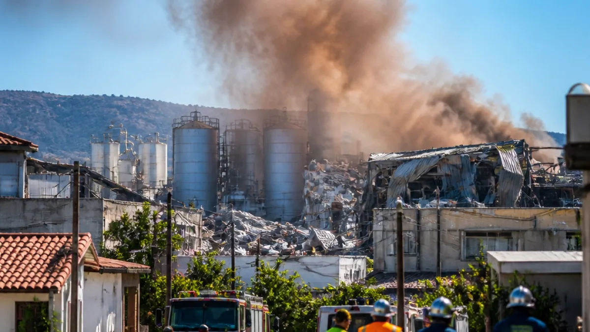 ΚΚΕ καταγγέλλει απροστασία μετά την έκρηξη σε εργοστάσιο σκραπ στον Ασπρόπυργο