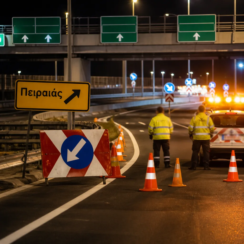 Νυχτερινές αποκλειστικές ρυθμίσεις στον Α/Κ Μεταμόρφωσης: πώς θα κινούνται οι οδηγοί