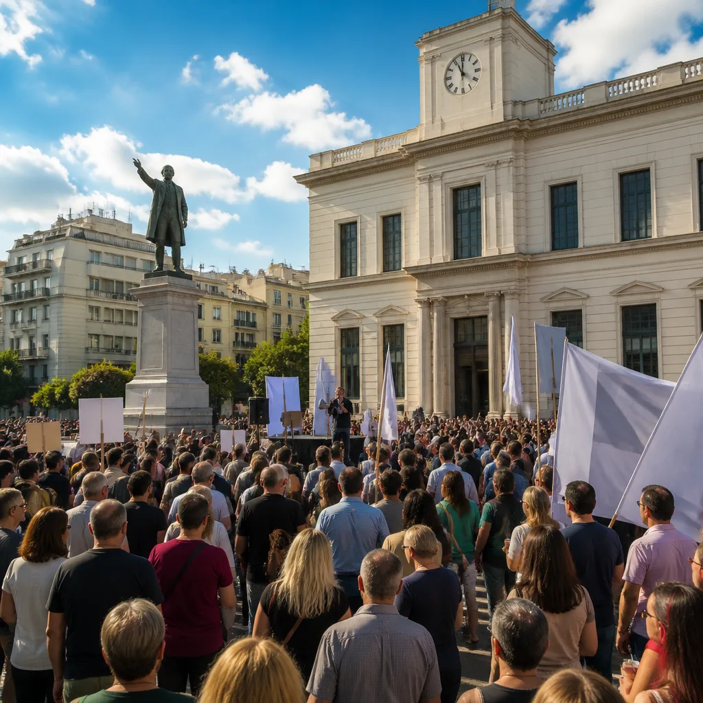 Δημόσιοι υπάλληλοι σε στάση εργασίας και συγκέντρωση στη Θεσσαλονίκη κατά της Συνταγματικής Αναθεώρησης