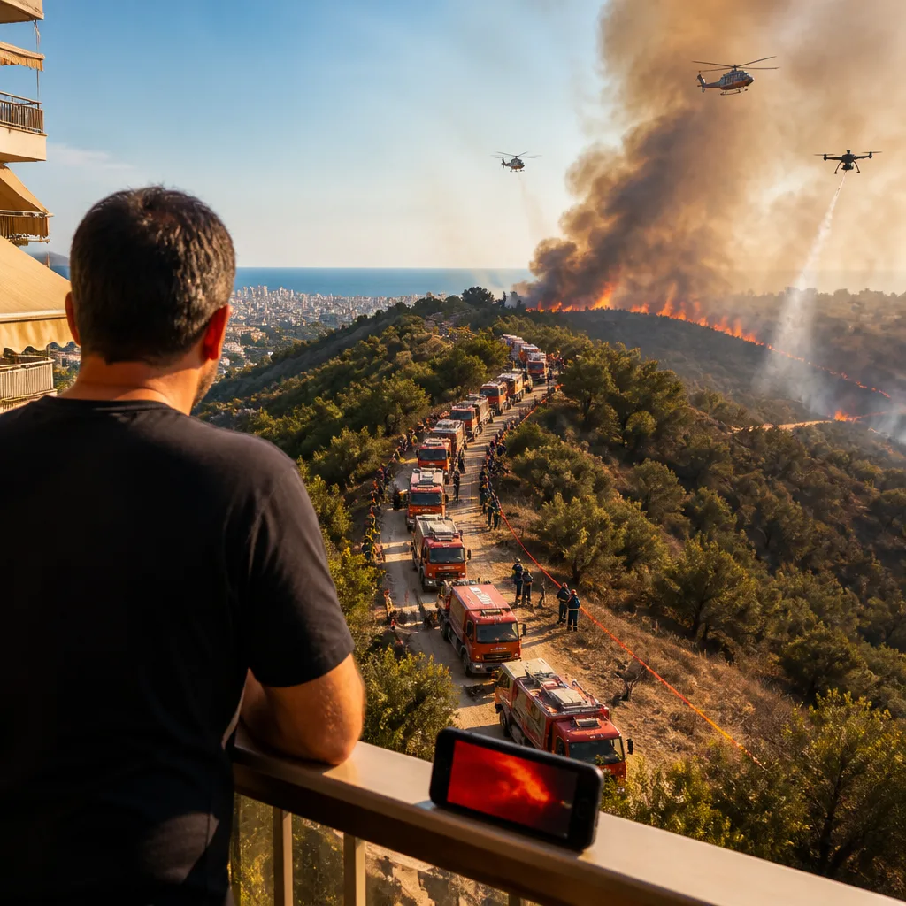 Οριοθετήθηκε η πυρκαγιά στον Σοφό Ασπροπύργου — επιχείρηση με 47 πυροσβέστες και εναέρια μέσα
