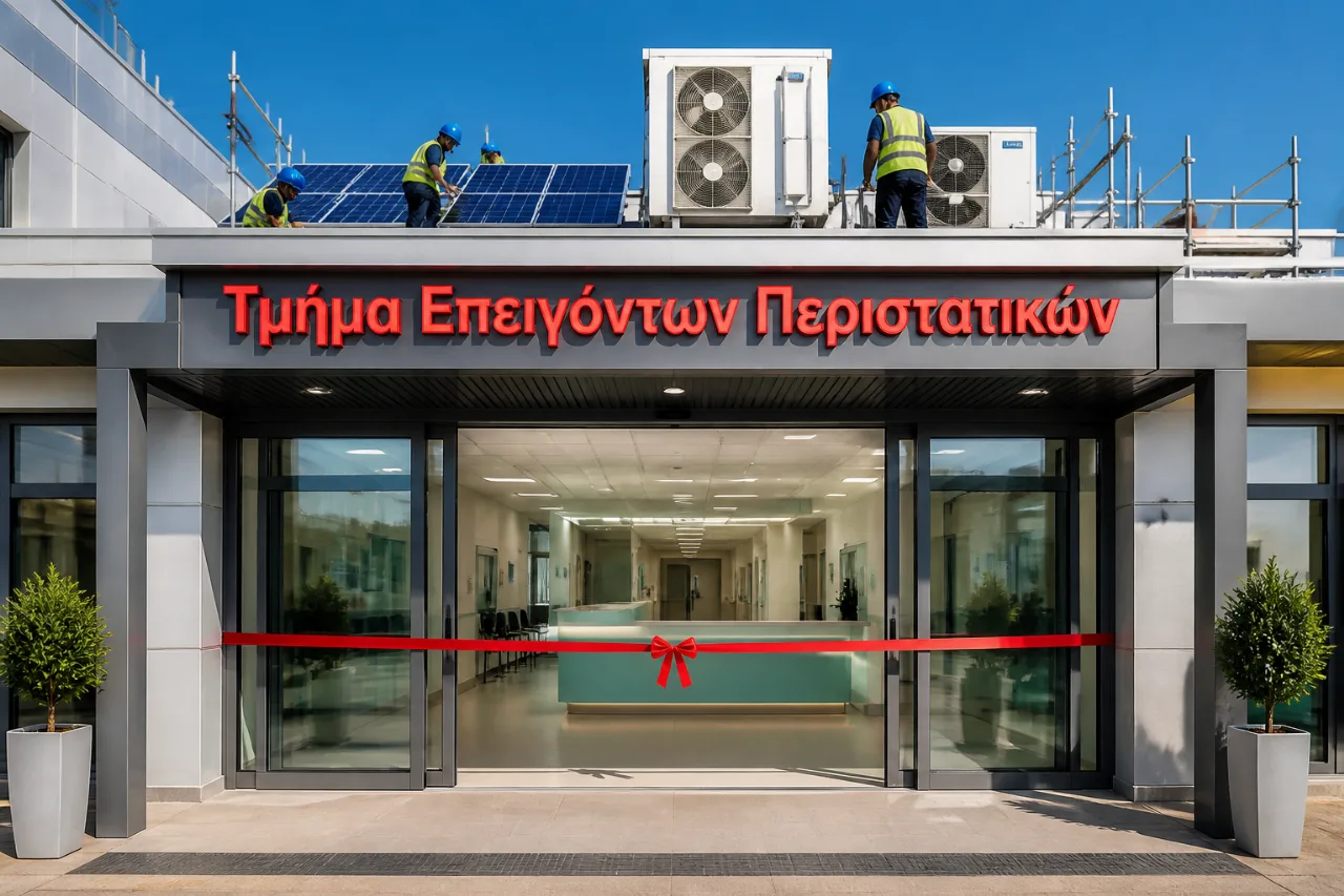 Κόρινθος: Νέο ΤΕΠ στο Νοσοκομείο και «πράσινη» αναβάθμιση 4,79 εκατ. ευρώ