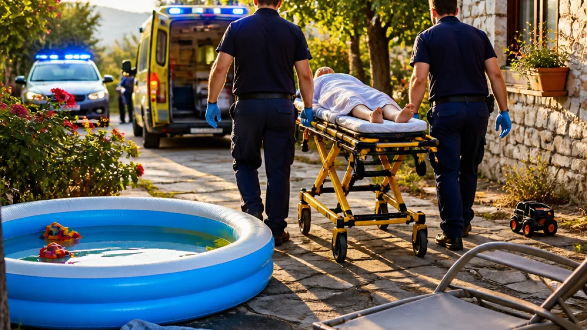 Κρίσιμη αλλά σταθερή η κατάσταση του 4χρονου από την Καστοριά μετά από πνιγμονή σε πισίνα