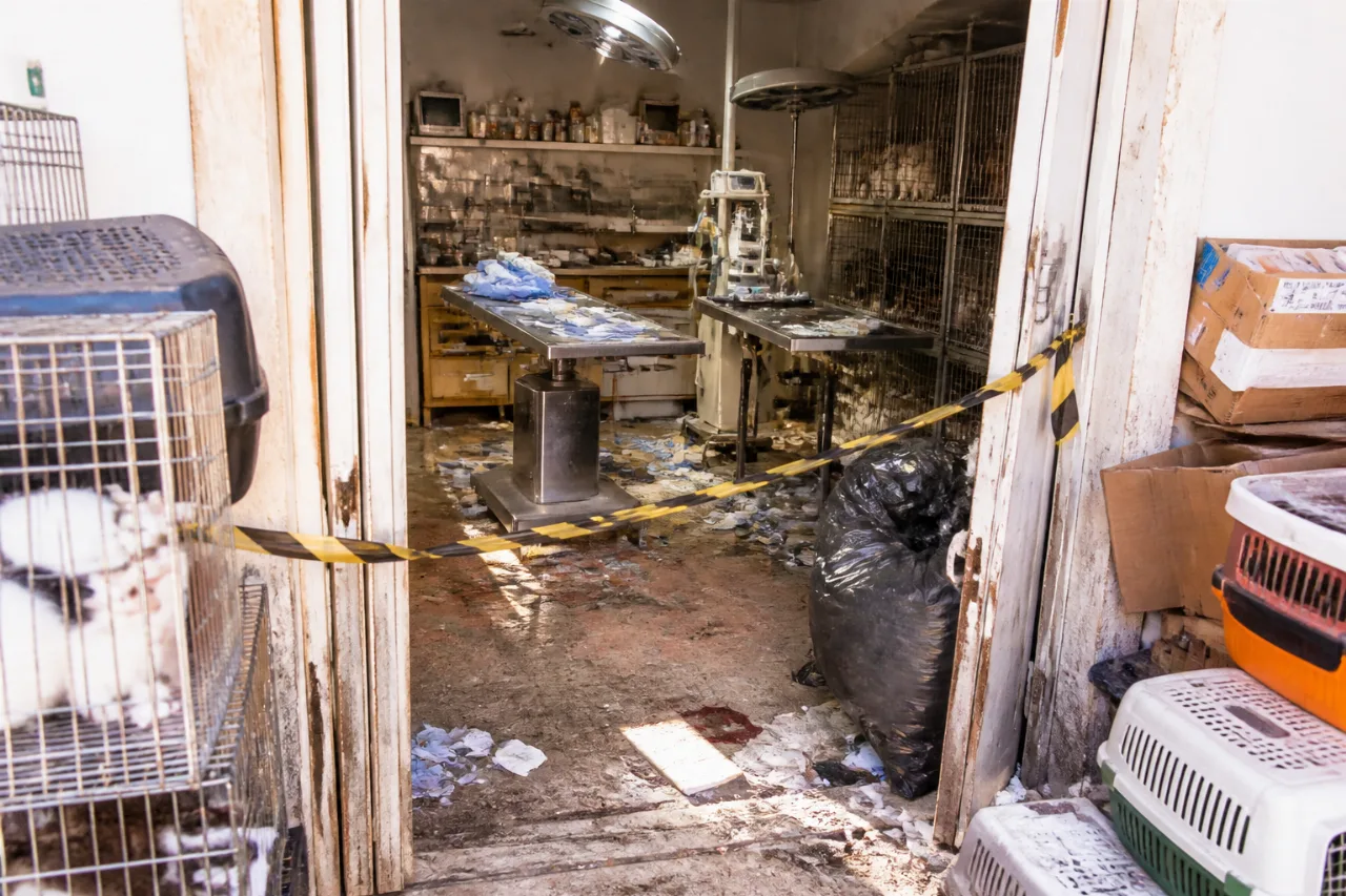 Λαγκαδάς: Εντοπίστηκε αυτοσχέδιο «χειρουργείο» - 11 ζώα διασώθηκαν και σχηματίστηκε δικογραφία