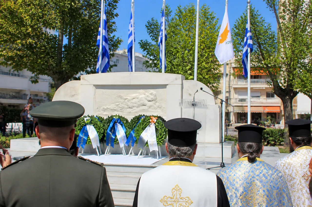 Λαμία: Εθνικό μνημόσυνο για τους πεσόντες της Κύπρου στις 19 Ιουλίου