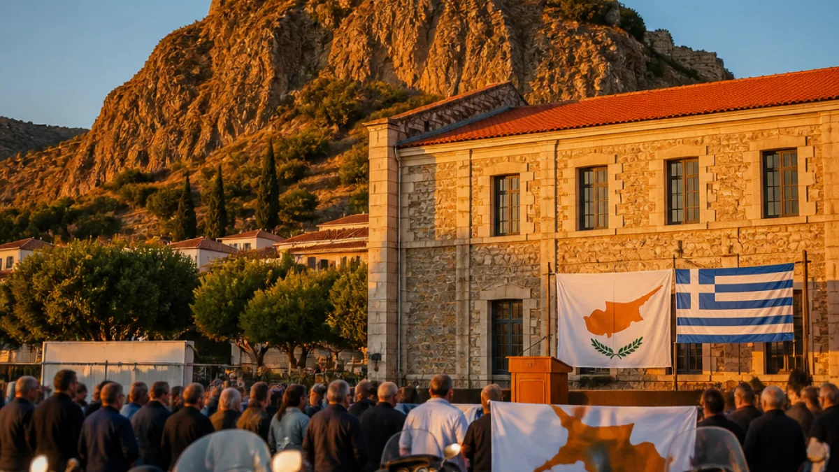 Λεωνίδιο: Σημαία «Δεν Ξεχνώ» και διακήρυξη αλληλεγγύης για την μνήμη Ισαάκ–Σολωμού