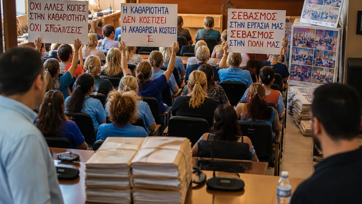 Μαρούσι: Ένταση στο Δημ. Συμβούλιο για περικοπές στις σχολικές καθαριότητες και παρουσία ασφάλειας