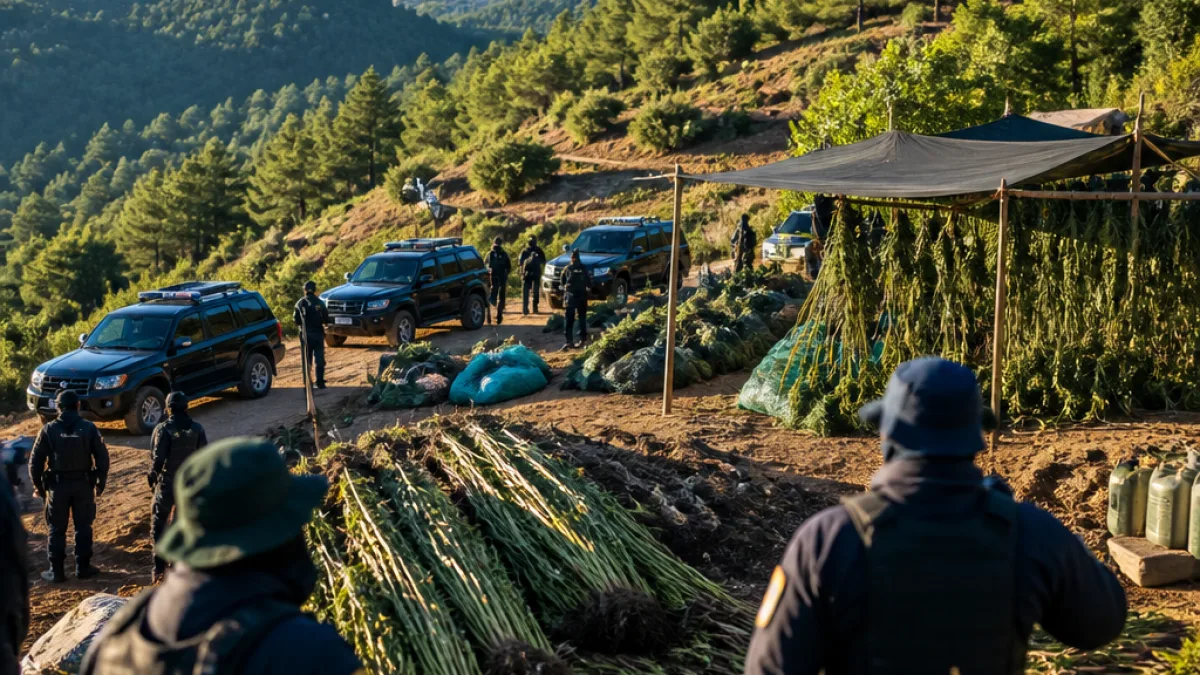 Μεγάλη επιχείρηση στην Καλλίδρομο: Εντοπίστηκε φυτεία με 4.670 δενδρύλλια κάνναβης