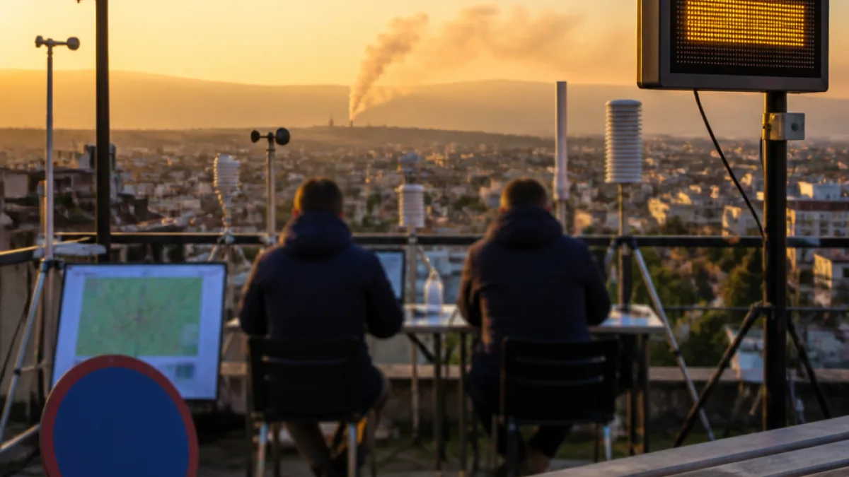 Μικρή επιβάρυνση από αιωρούμενα σωματίδια στη Λάρισα — σταδιακή βελτίωση αναμένει η Περιφέρεια