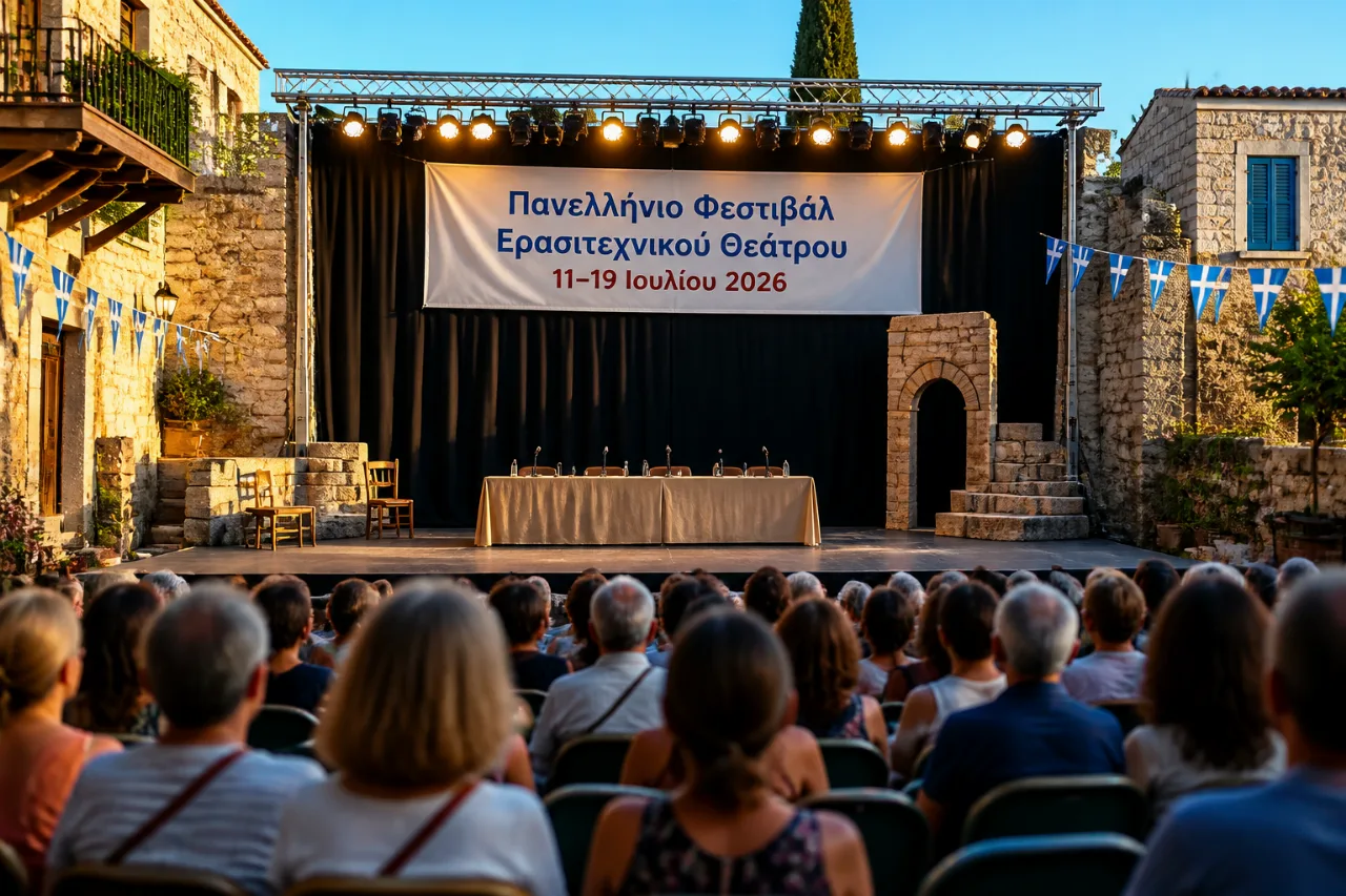 Μολάοι: Πανελλήνιο φεστιβάλ ερασιτεχνικού θεάτρου από 11 έως 19 Ιουλίου