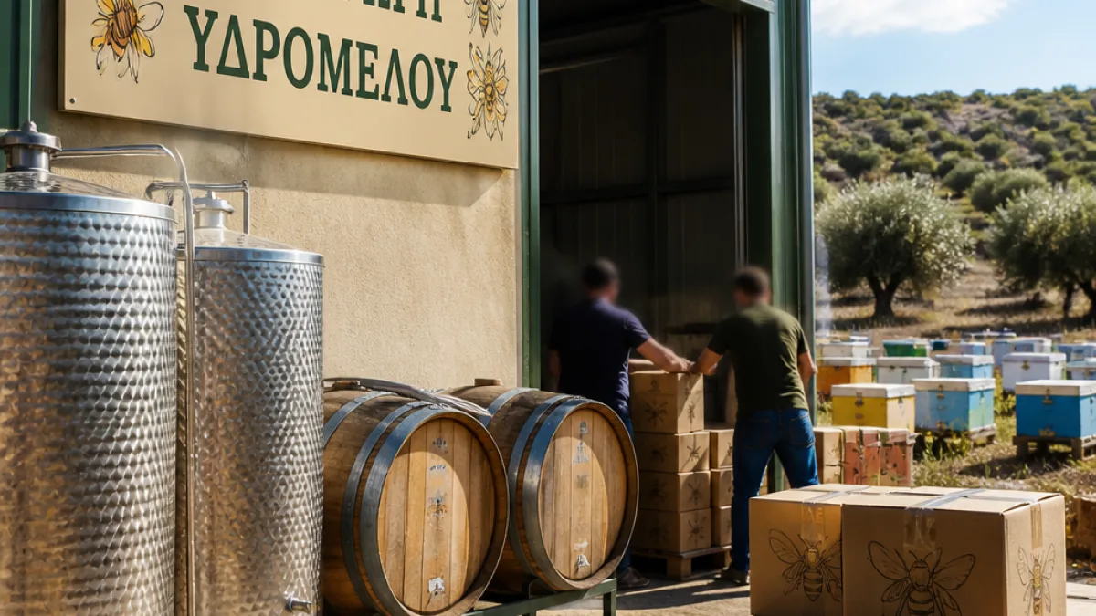 Μοναδική στη χώρα μονάδα υδρόμελου στα Βάτικα: νέα προοπτική για τη Λακωνία
