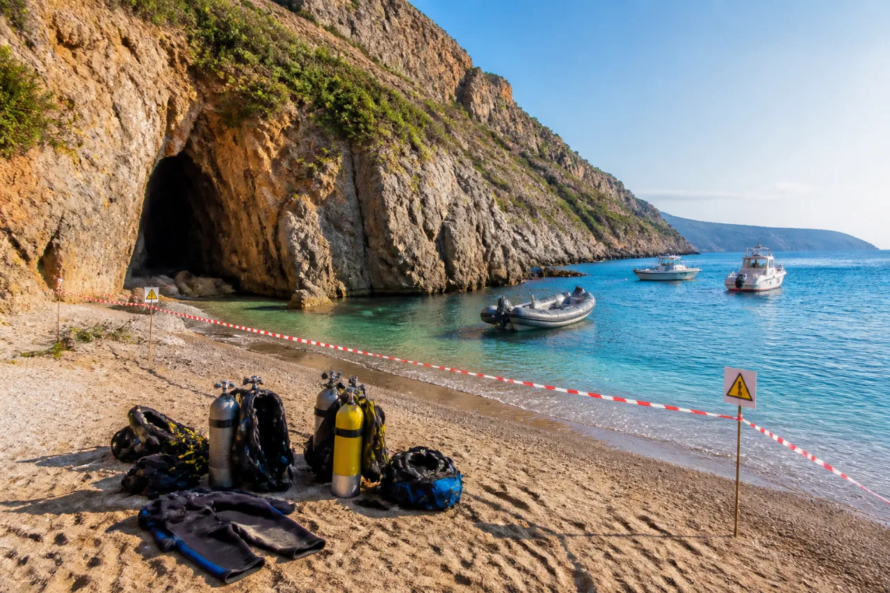 Νάρκη εντοπίστηκε σε κοντινή απόσταση από την ακτή στον Κουταλά Χανίων