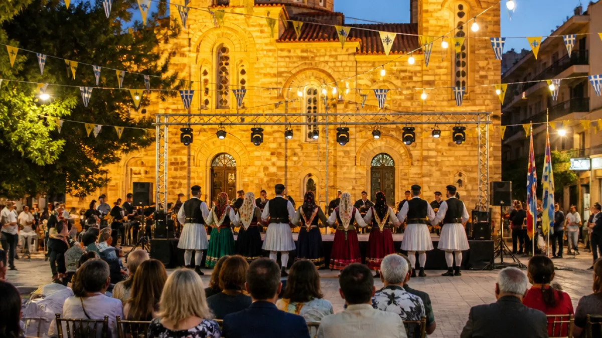 Νέα Ιωνία: Εκατοστό έτος του Αγίου Στεφάνου με μουσικοχορευτική γιορτή στην πλατεία