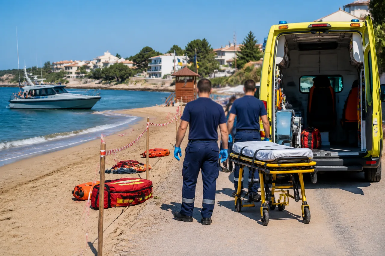 Νέα Μουδανιά: Νεκρή 73χρονη στο Ποσείδι — προανάκριση από το Β' Λιμενικό Τμήμα