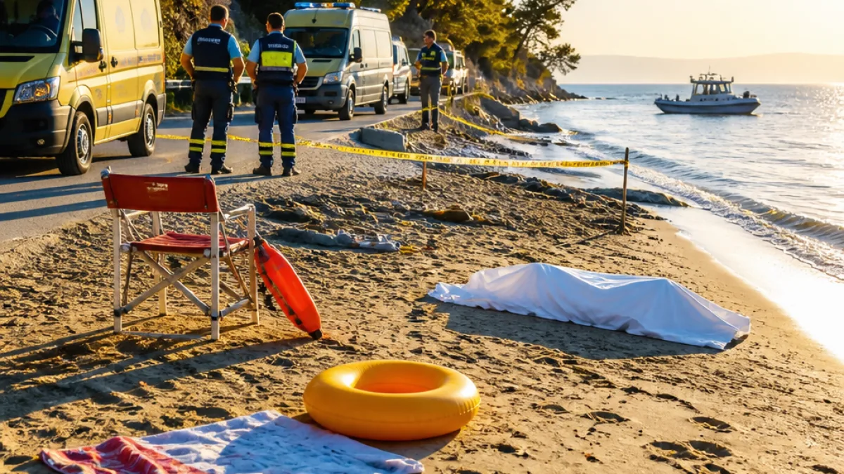Νεκρή 66χρονη λουόμενη στην παραλία της Γερακινής — παραγγέλθηκε νεκροψία