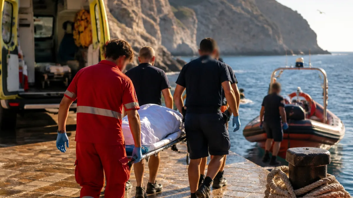 Νεκρή εντοπίστηκε ηλικιωμένη σε βραχώδη περιοχή του κόλπου Ρασίου στη Σύρο