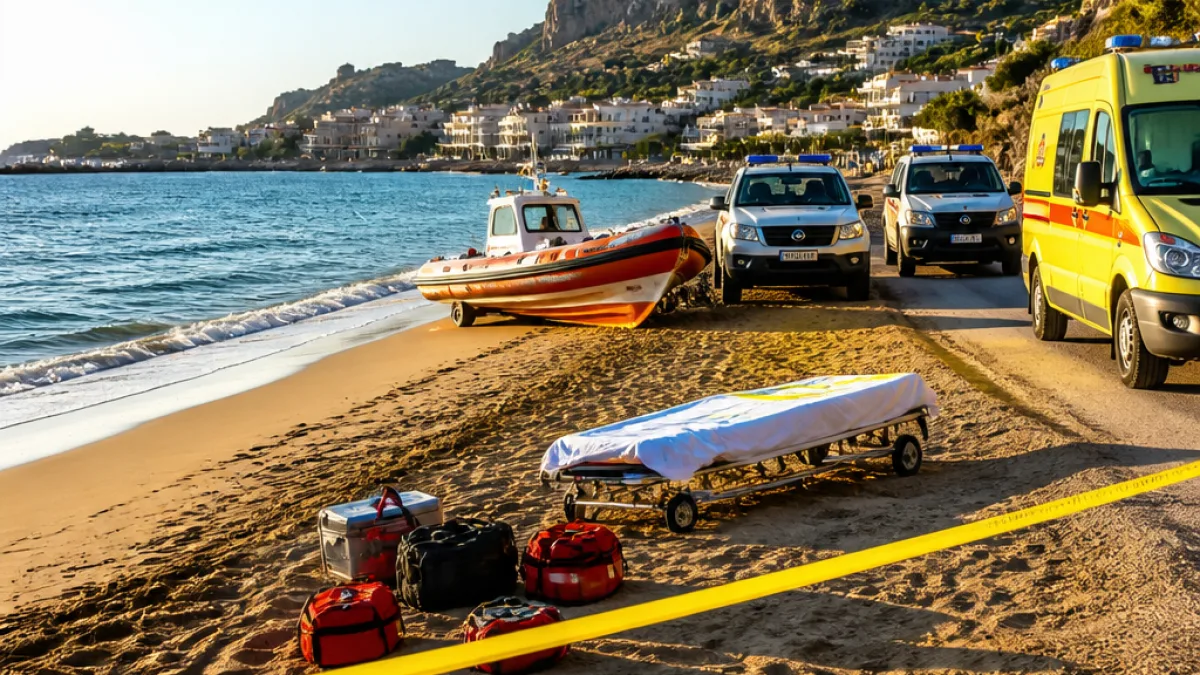 Νεκρός 76χρονος στην παραλία Κοκκινιά — επέμβαση και προανάκριση στο Γύθειο
