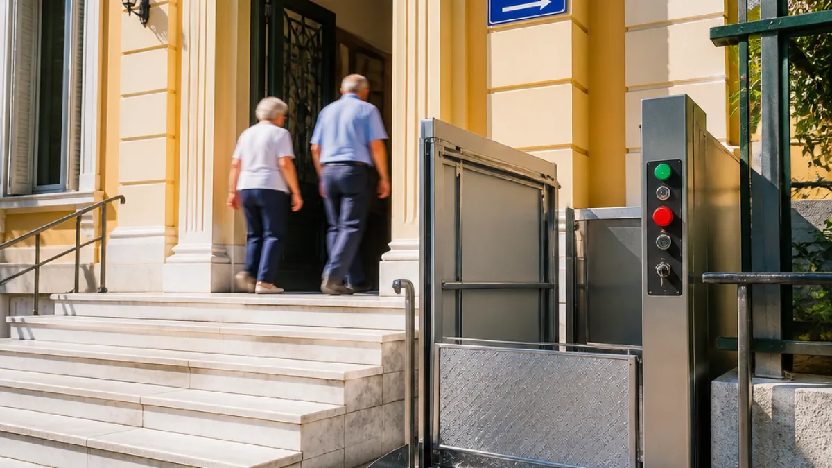 Νέο αναβατόριο στο ΚΑΠΗ της οδού Πολυτεχνείου ενισχύει την πρόσβαση στο Ζωγράφου