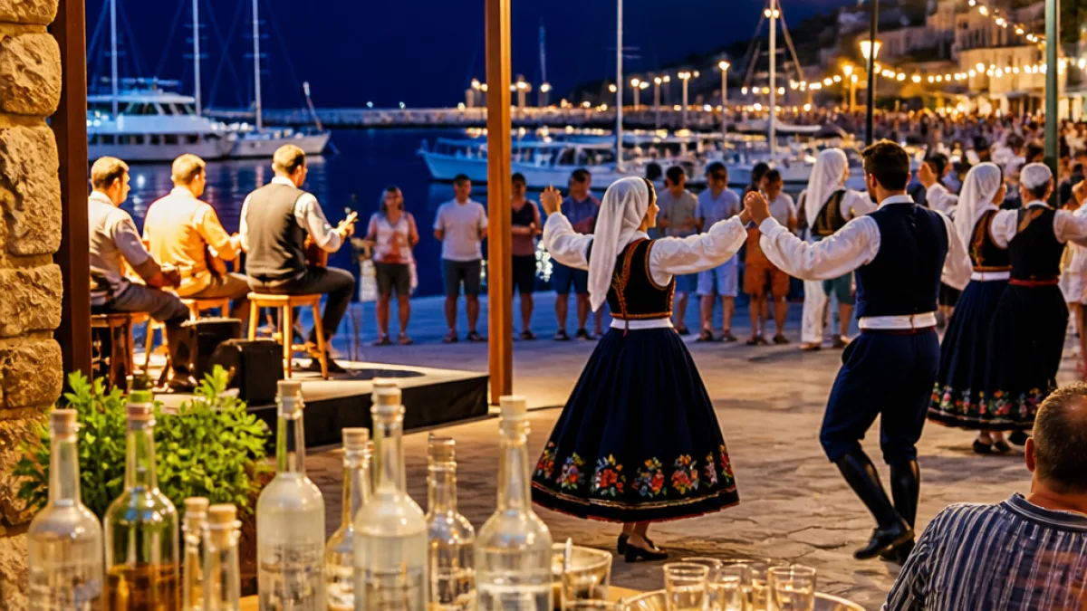 Ouzo Fest: γιορτή παράδοσης και γεύσεων στο Πλωμάρι με μεγάλη προσέλευση