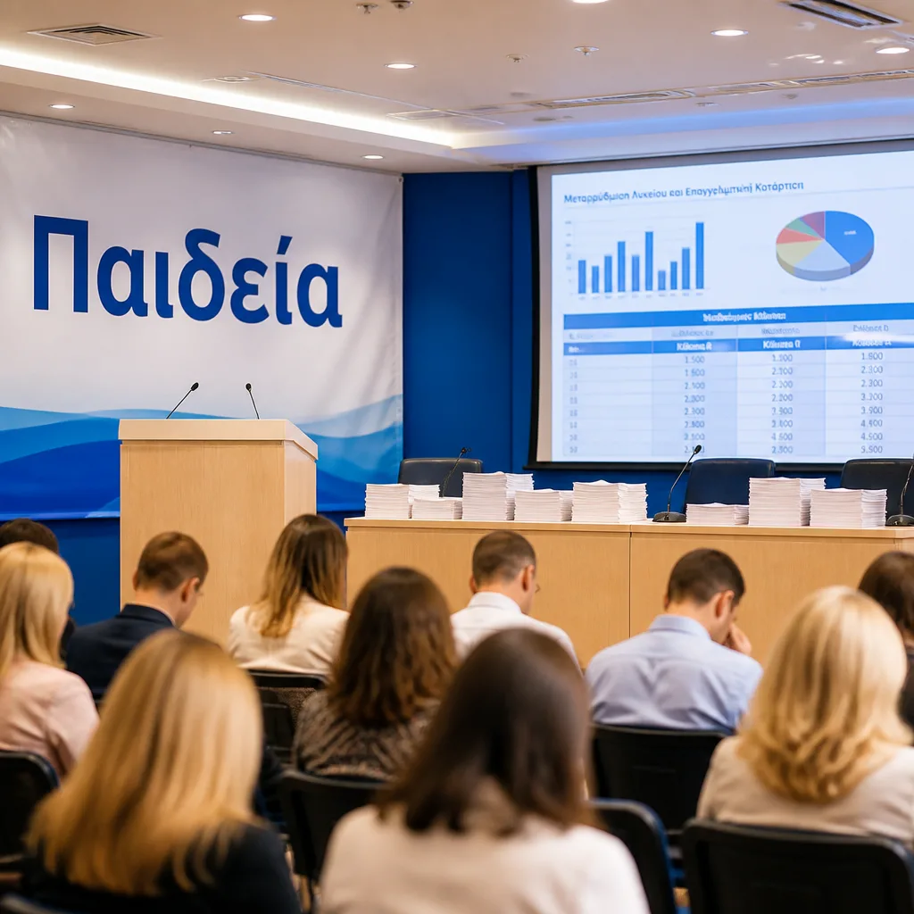 ΕΛΑΣ: αναλυτική παρουσίαση προτάσεων για Πανελλαδικές, Λύκειο και ειδικό μισθολόγιο
