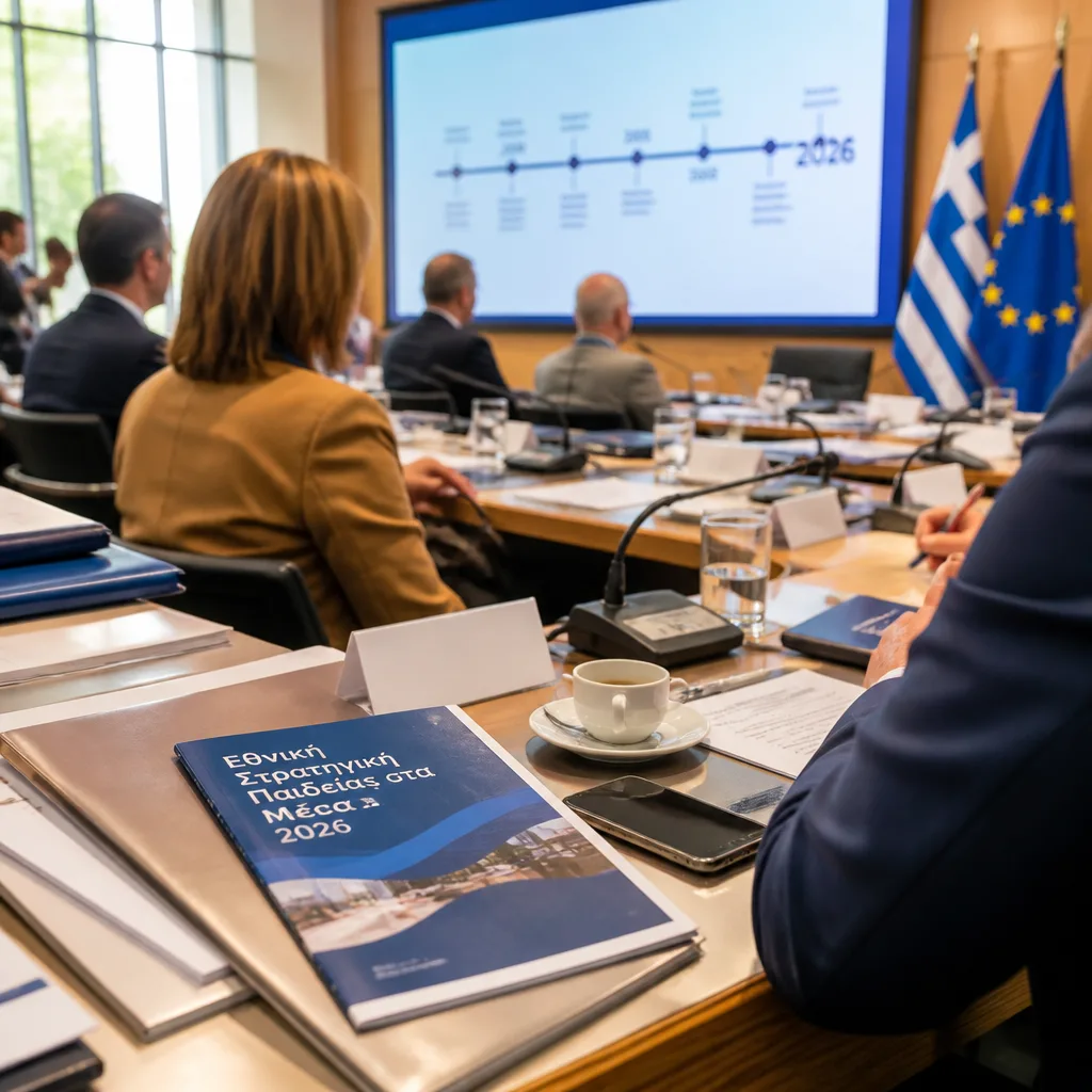 Συγκροτήθηκε η εθνική Επιτροπή για την Παιδεία στα Μέσα — στόχος στρατηγική έως τέλος 2026