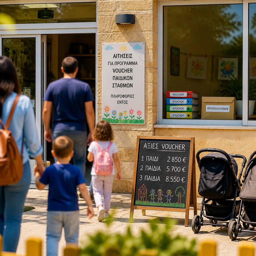 Καταργούνται εισοδηματικά όρια για πολύτεκνες οικογένειες στα vouchers βρεφικών και παιδικών σταθμών