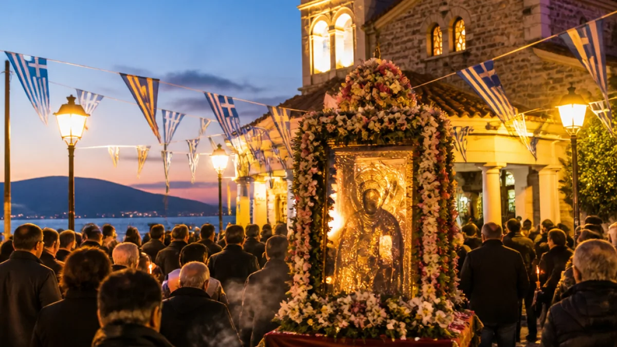 Πανήγυρις της Παναγίας Τριχερούσης στη Νέα Κίο: πρόγραμμα εορτασμών και λιτανεία