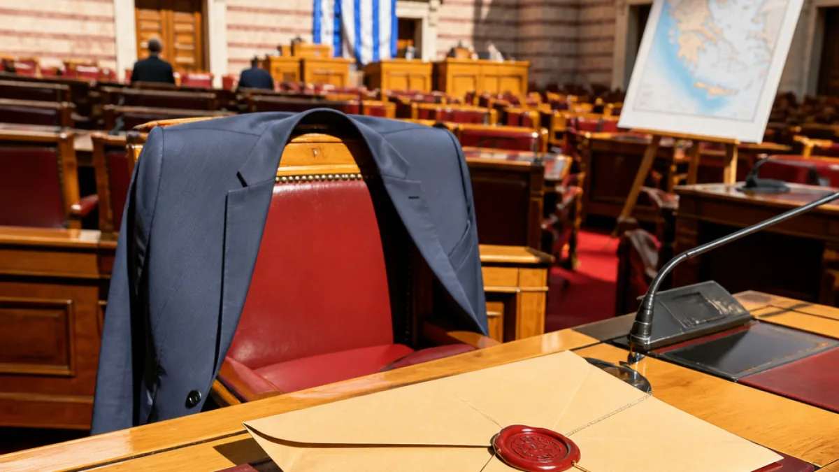 Παραδίδει την έδρα ο βουλευτής Λάρισας Βασίλης Κόκκαλης μετά από 11 χρόνια στη Βουλή