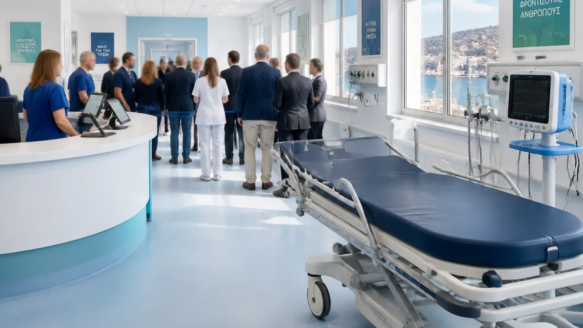Παραδόθηκε το αναβαθμισμένο ΤΕΠ στο «Βουβάλειο»: νέος εξοπλισμός και υπερδιπλασιασμός χώρων